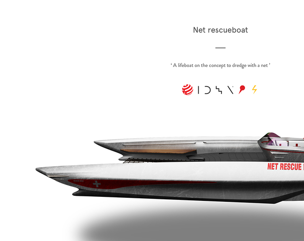 【红点】连获各大设计奖项的海上救生艇，Net rescueboat！