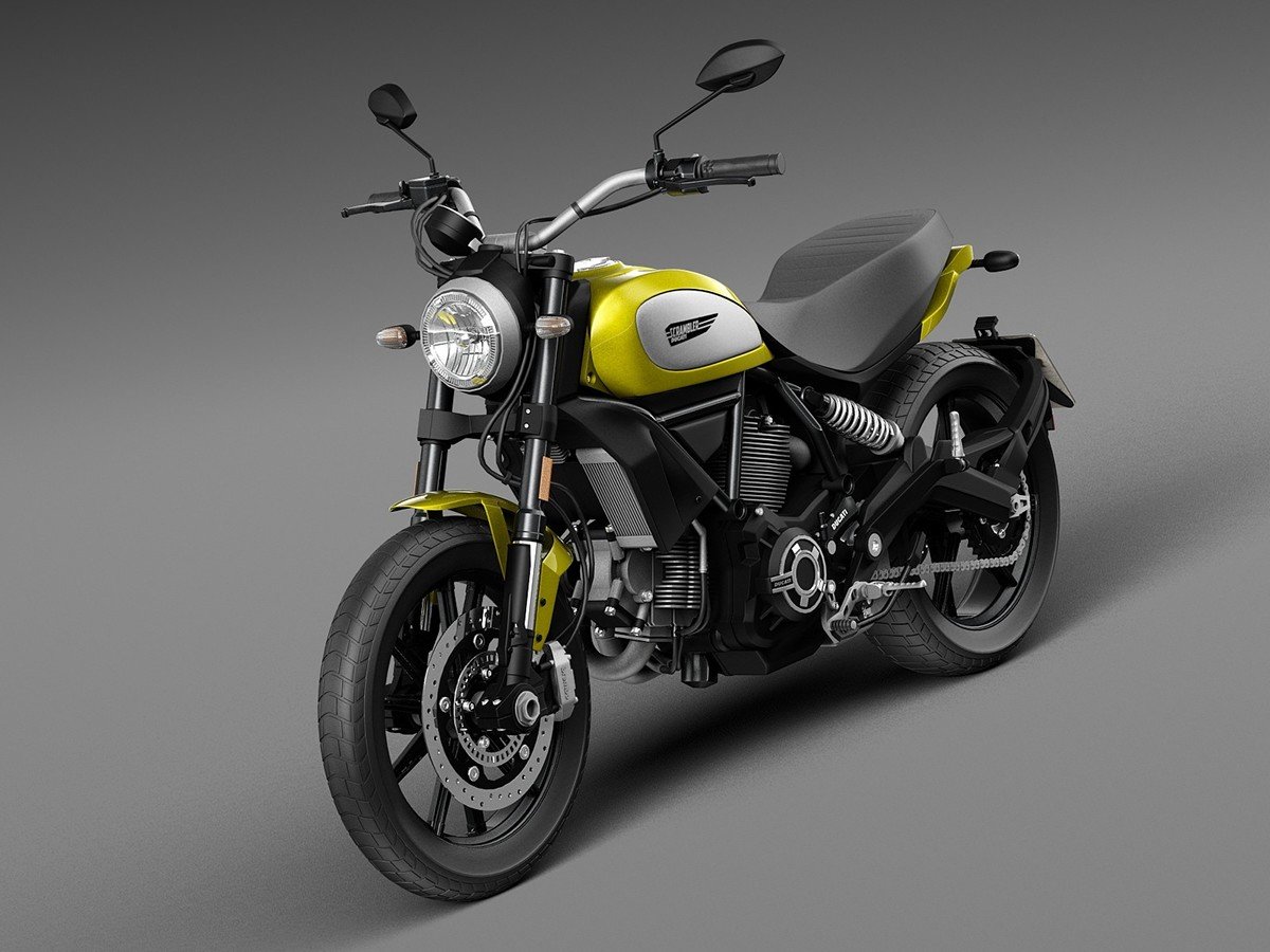 ducati scrambler icon摩托设计