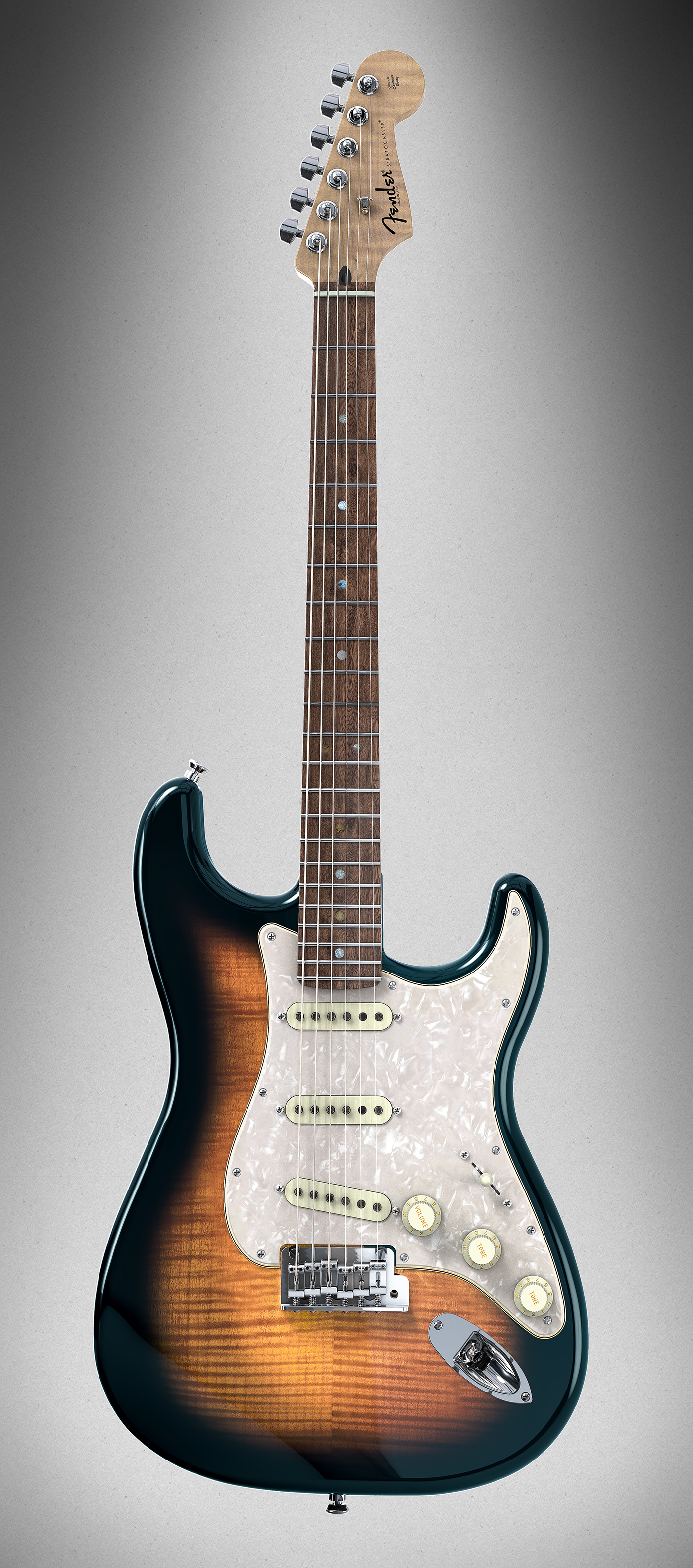 fender(美国)电子吉他设计