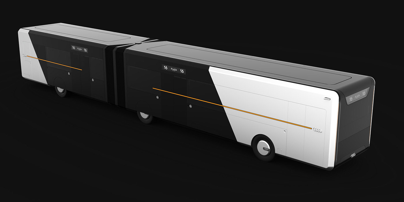 奥迪城市巴士概念设计