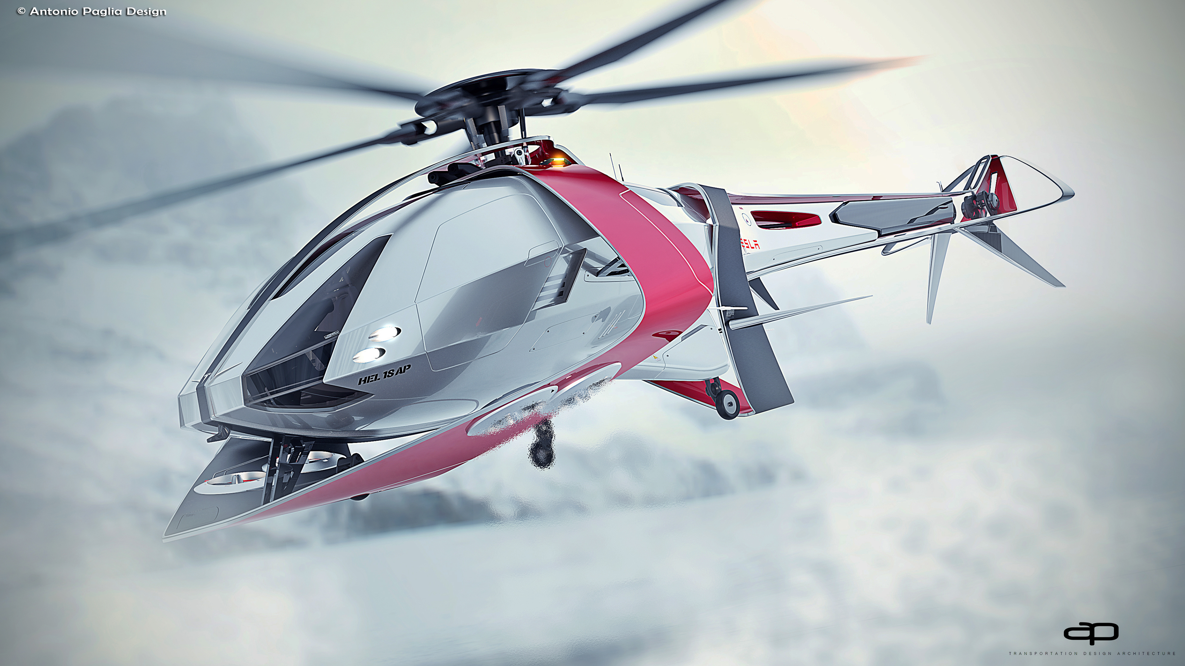 特斯拉h电动直升机概念设计-新的挑战!
