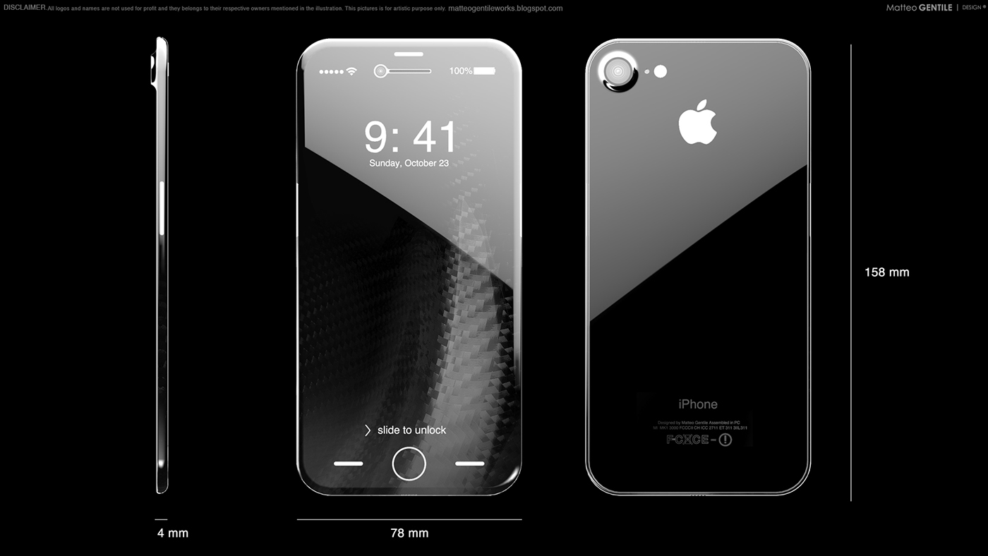 iphone8手机外观概念设计