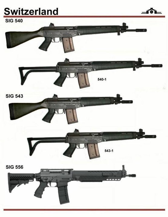 各国枪支设计总览表1