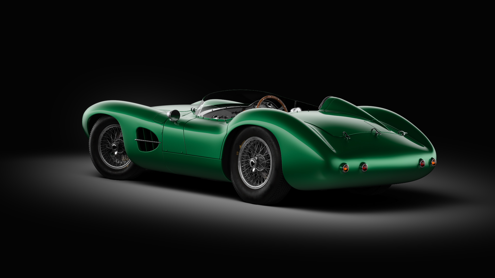 【古董赛车】阿斯顿马丁(aston martin dbr1)设计欣赏