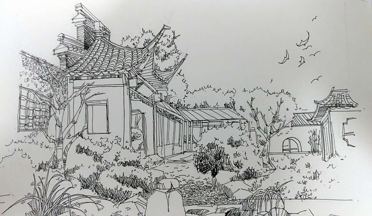 快速临摹手绘