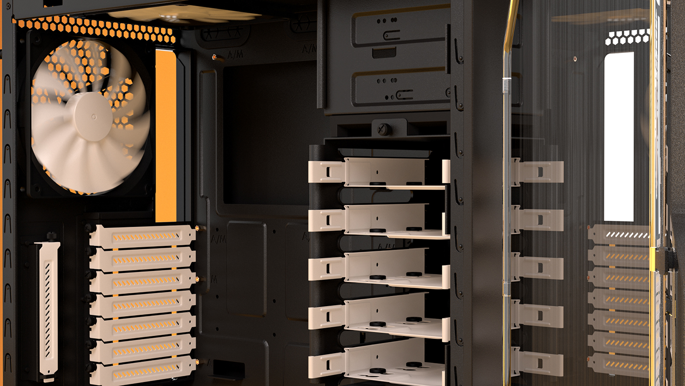 fractal design r4机箱,领略北欧极致精简的