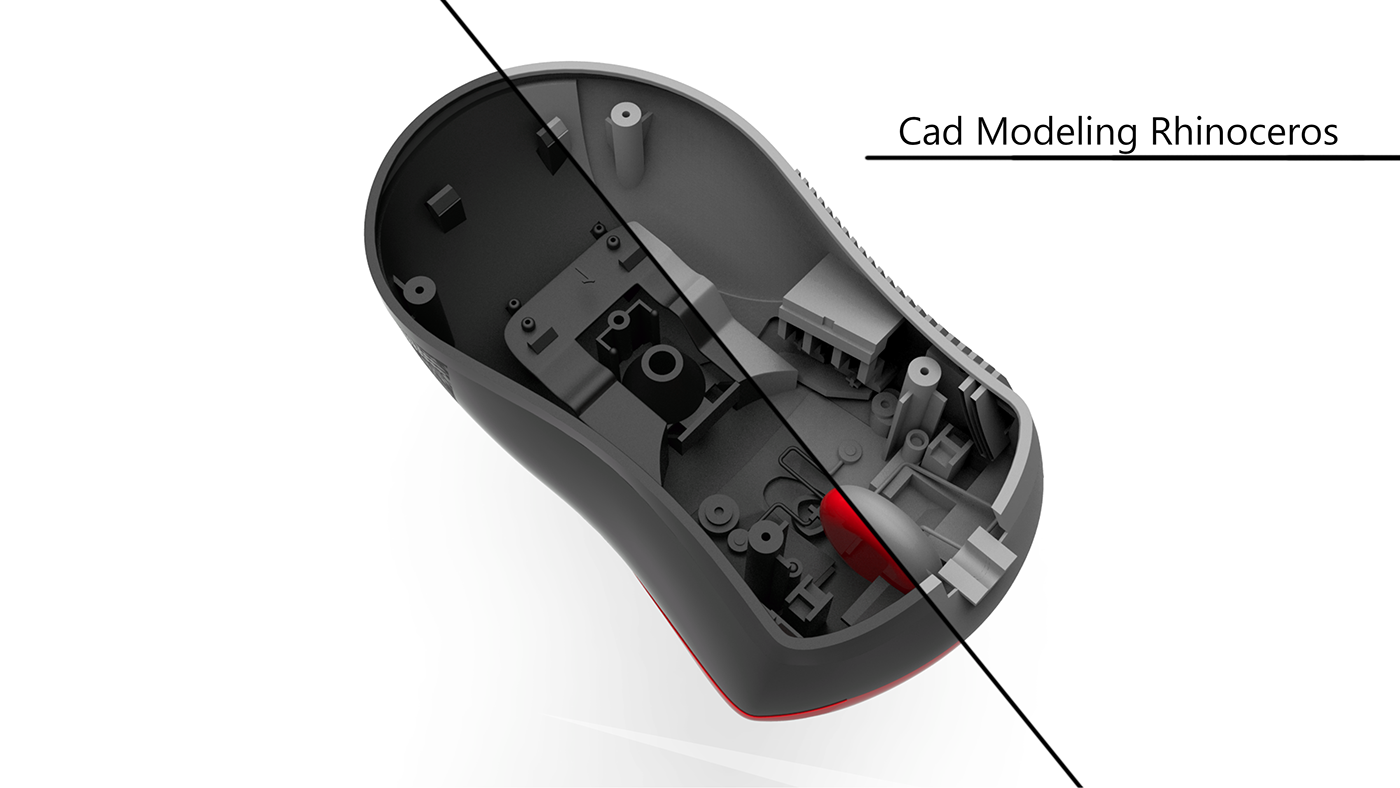 鼠标cad 犀牛建模设计