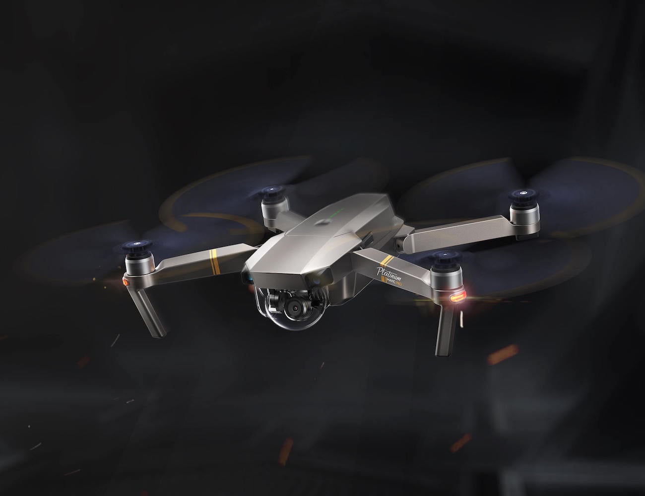 dji mavic pro白金无人机,给你安静的拍摄体验