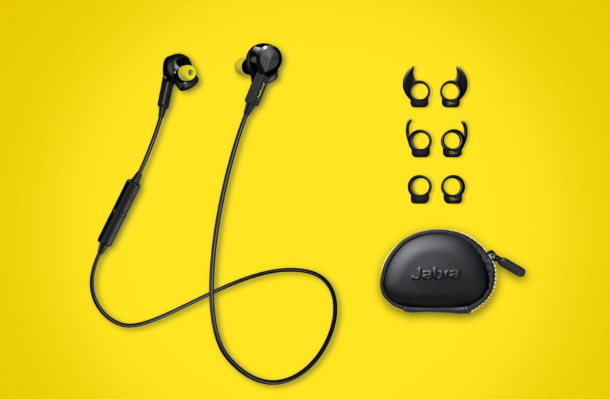 jabra 入耳式心率运动蓝牙耳机