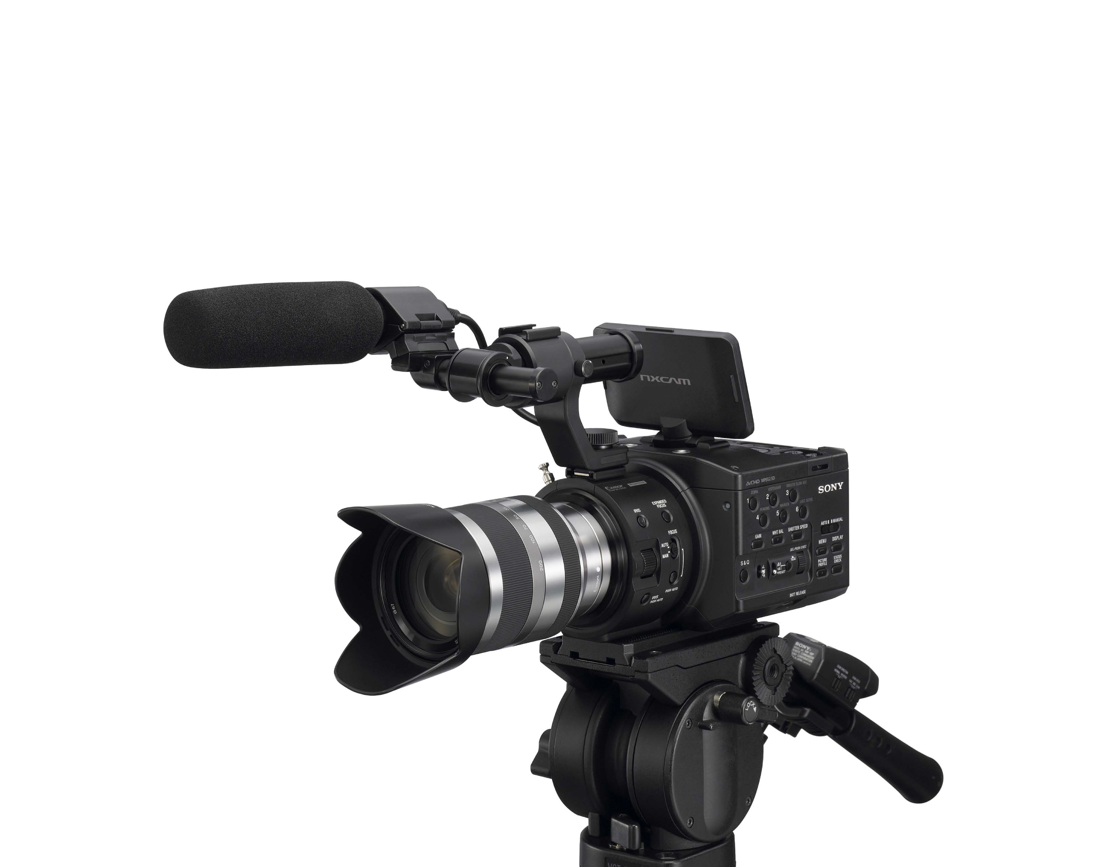 索尼专业摄像机 professional cameras nex-fs100p