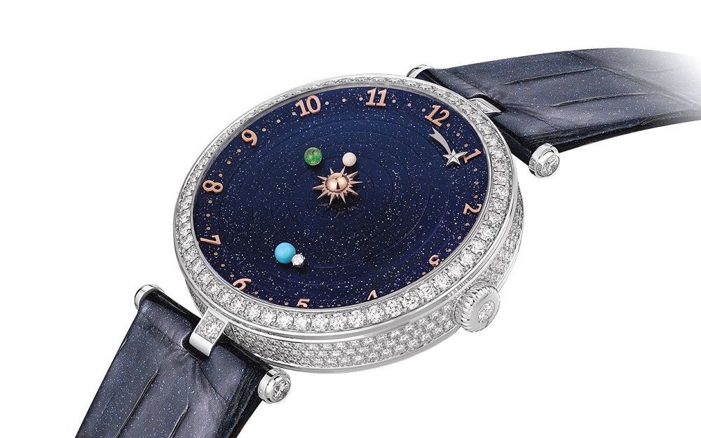 van cleef & arpels联合打造:午夜天文馆腕表