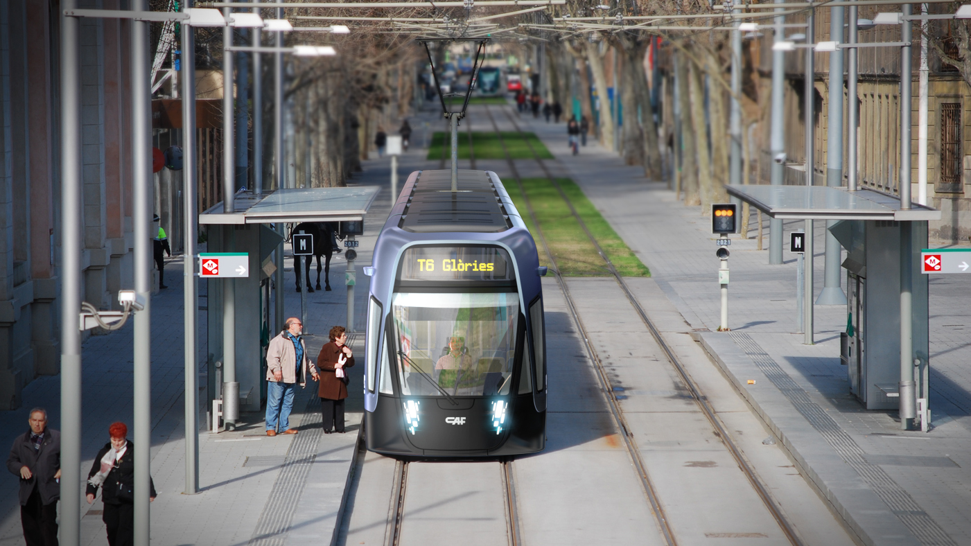 西班牙,barcelona,tramway