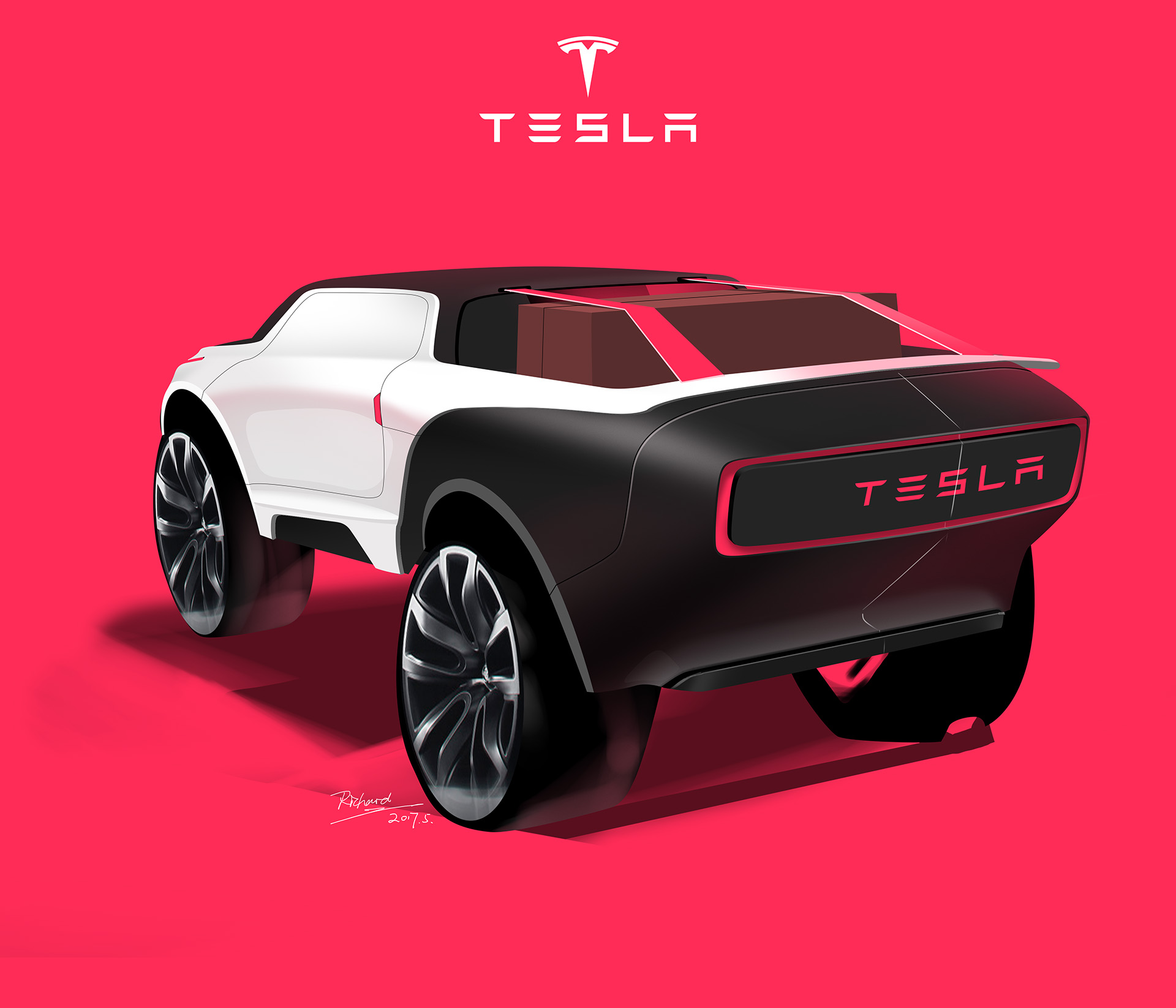 未来版的特斯拉:tesla model cross 2030