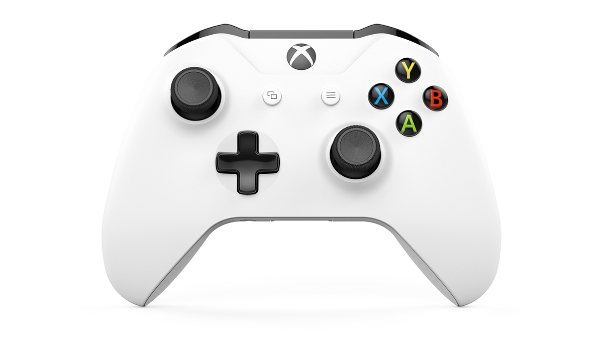 精确的建模原型和完美配色渲染-xbox one s controller cgi