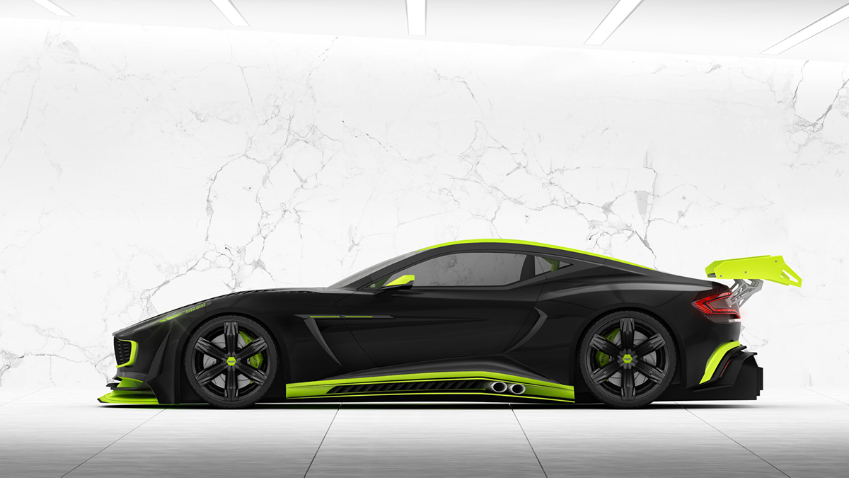 极速中的闪电侠—aston martin verve gt