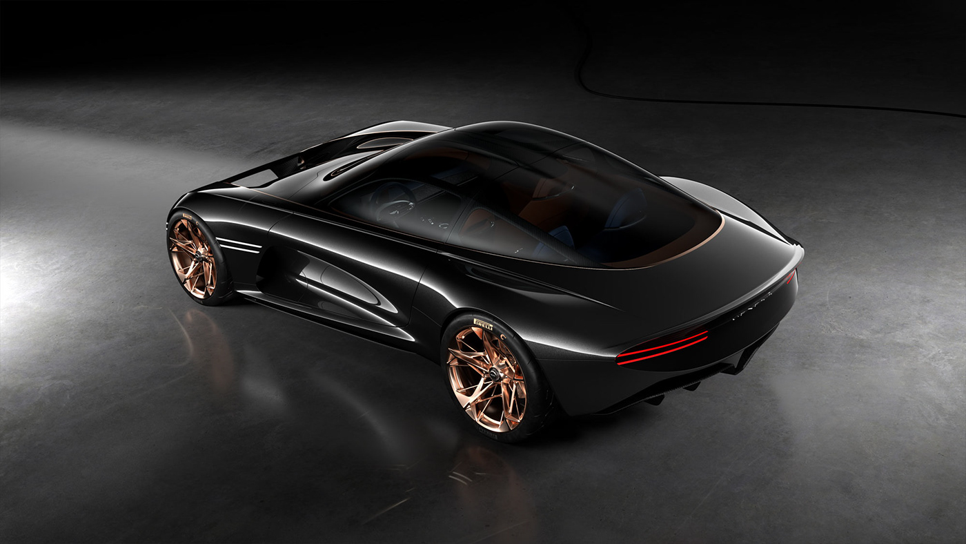 黑色,cg,essentia concep,车,汽车设计,概念设计,纯电动概念车