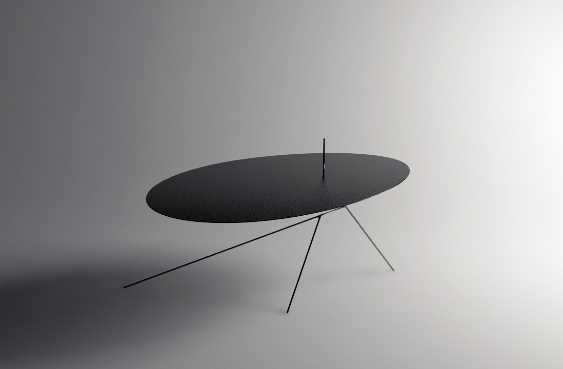 chieut table,极简主义,不平衡性, 工业设计,产品设计,普象网