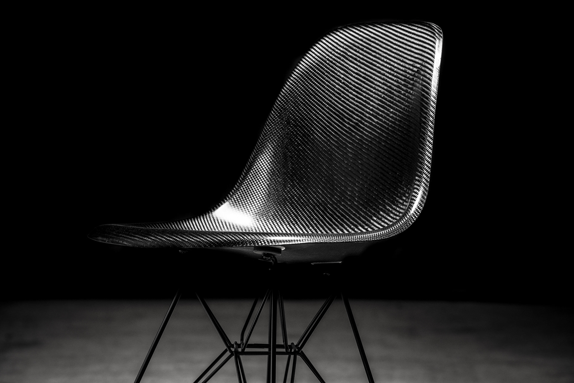 carbon eames,碳纤维,黑色,家具