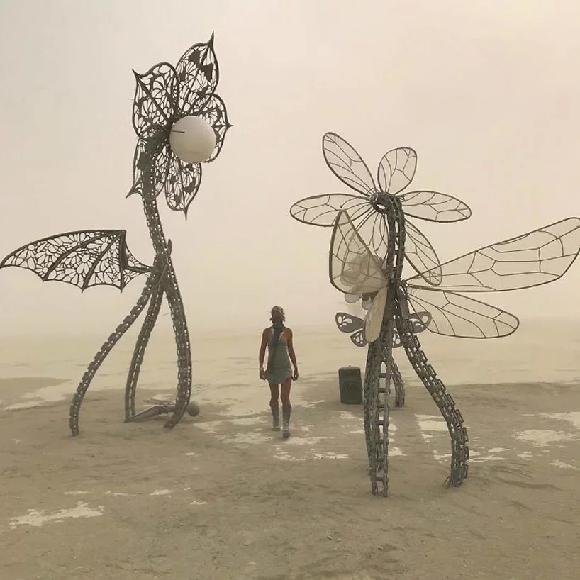 2018火人节,burning man,照片,黑岩城