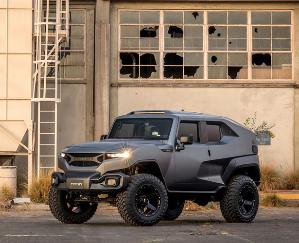 rezvani tank – extreme utility vehicle features muscular body