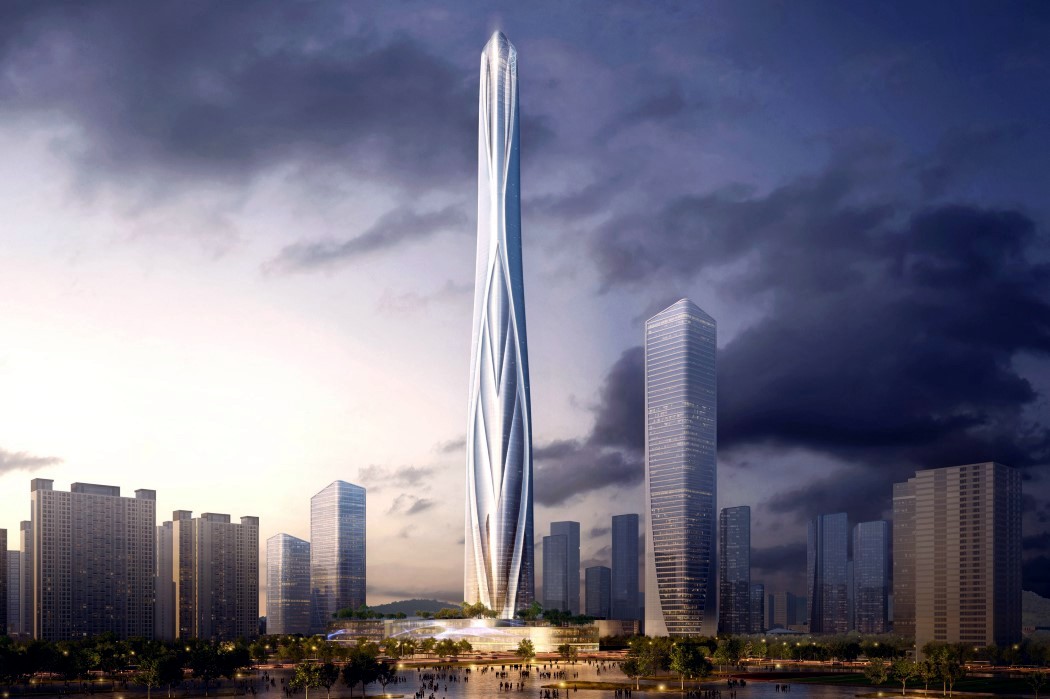 深圳新建未来第一高楼达700米!刷新深圳摩天大楼最新