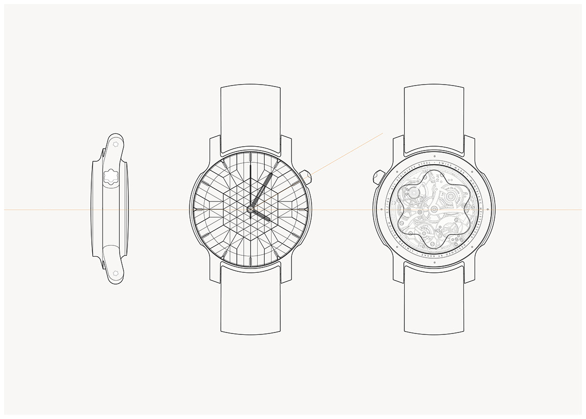 flocon,手表,产品设计,工业设计, 工业设计,产品设计,普象网