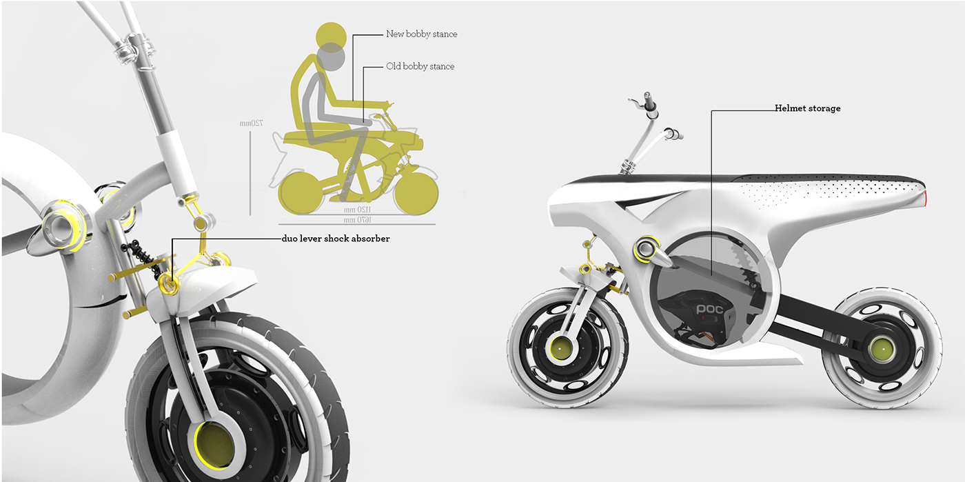 拉吉杜鲍比自行车未来概念设计